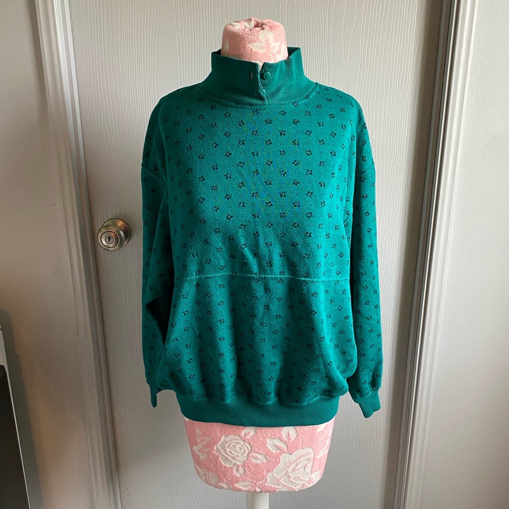 Vintage Green/Dark Teal Sweatshirt